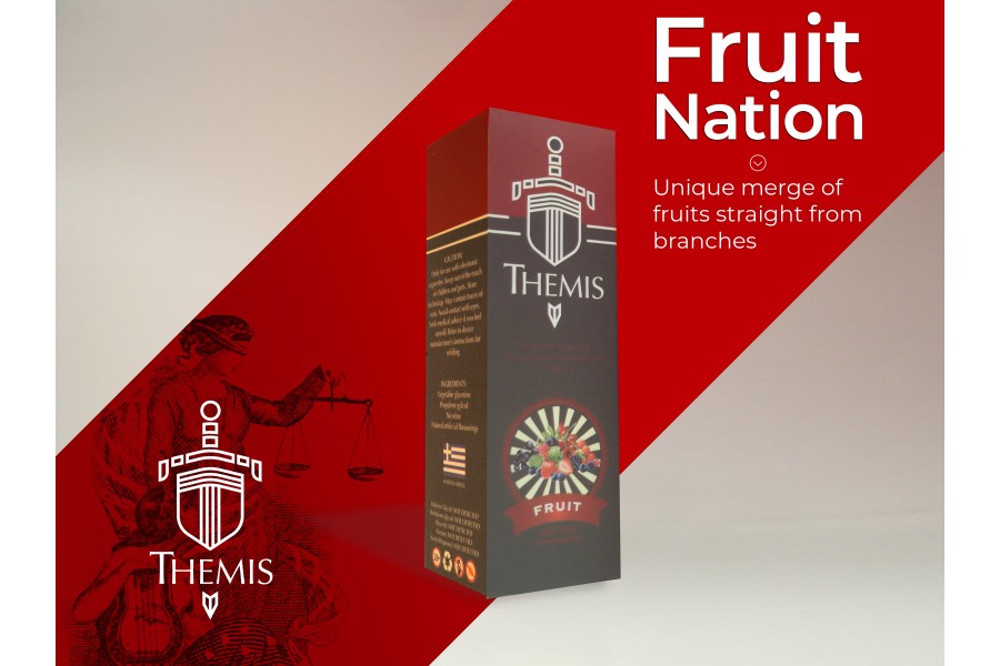 Themis Premium e-Liquid - Fruit Nation Elektronik Sigara Likiti (30 ml)